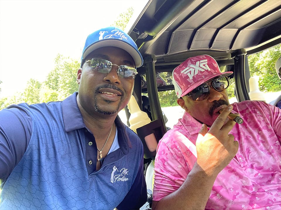 Max Fortune with Steve Harvey